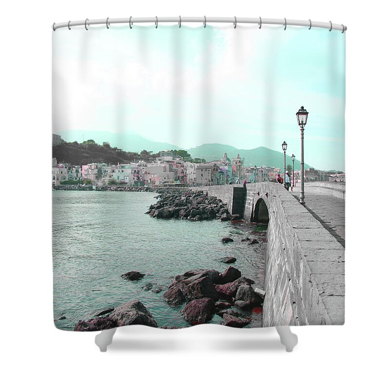 Bridge Shower Curtain featuring the photograph Still Water by La Dolce Vita