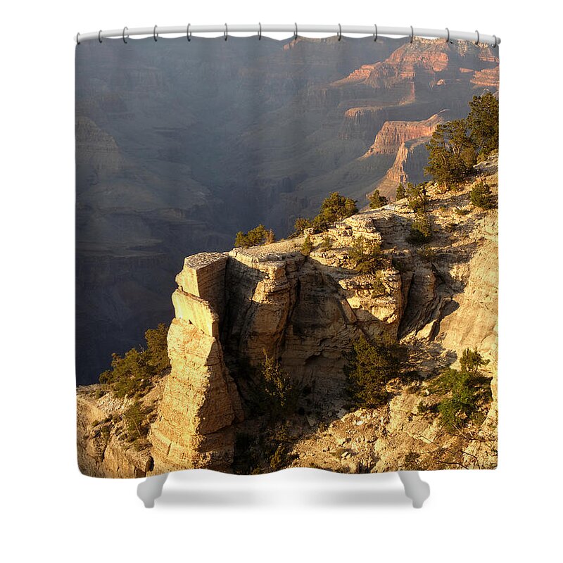 Grand Canyon Shower Curtain featuring the photograph Sunset At The Grand Canyon V by Julie Niemela