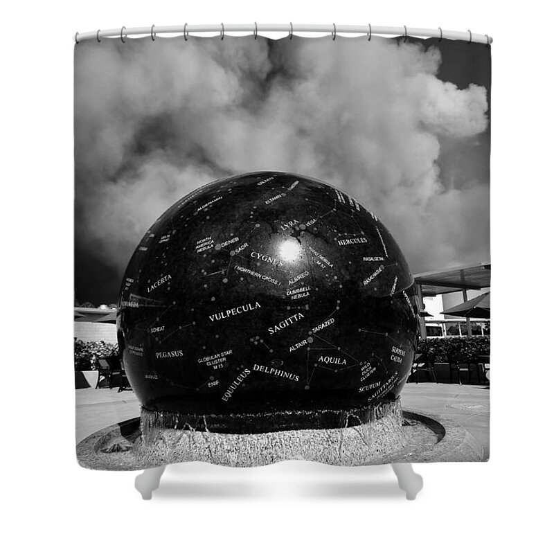 Fine Art Photography Shower Curtain featuring the photograph The day the Stars fell to Earth by David Lee Thompson