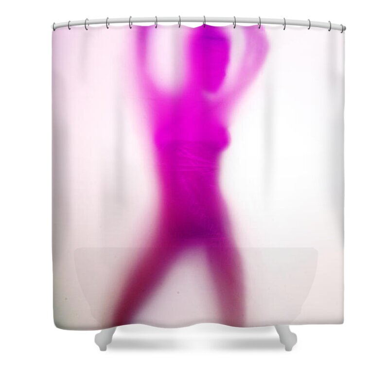 Clay Shower Curtain featuring the photograph The Screening Room III by Clayton Bruster