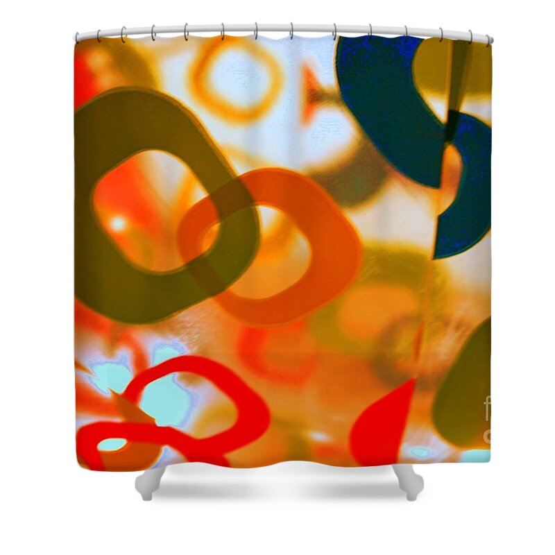 Shapes Shower Curtain featuring the photograph Transparent Vision by Julie Lueders 