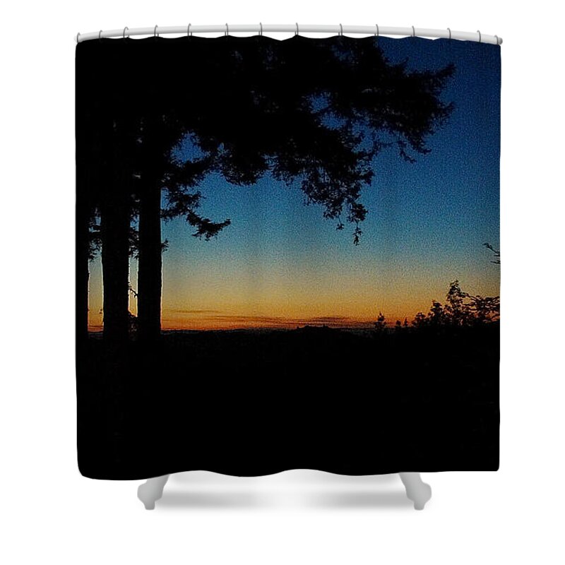 Pfeiffer Beach Shower Curtain featuring the photograph 'Ventana Sunset' by PJQandFriends Photography