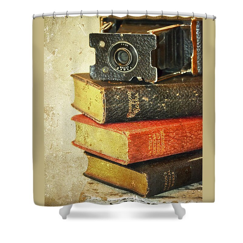 Vintage Shower Curtain featuring the photograph Works of Art by Traci Cottingham