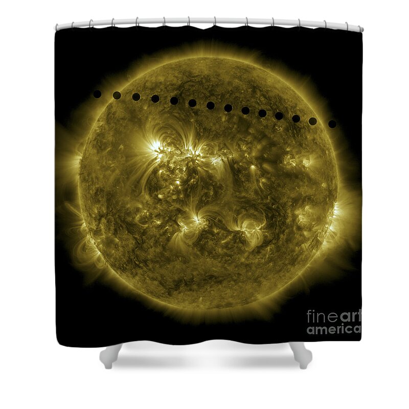 Transit Of Venus 2012 Shower Curtains