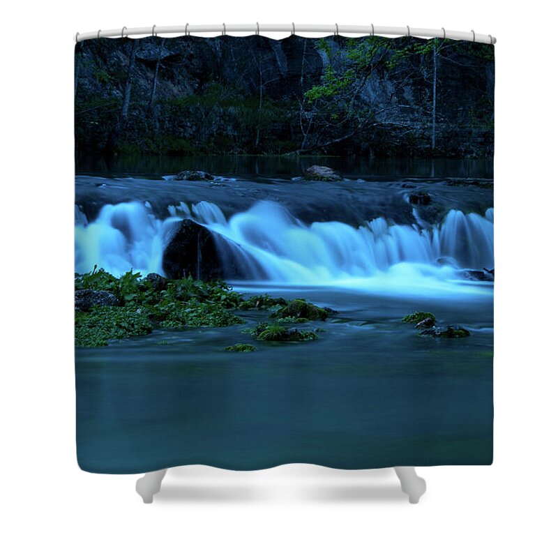 Missouri Shower Curtain featuring the photograph Alley Spring #1 by Steve Stuller