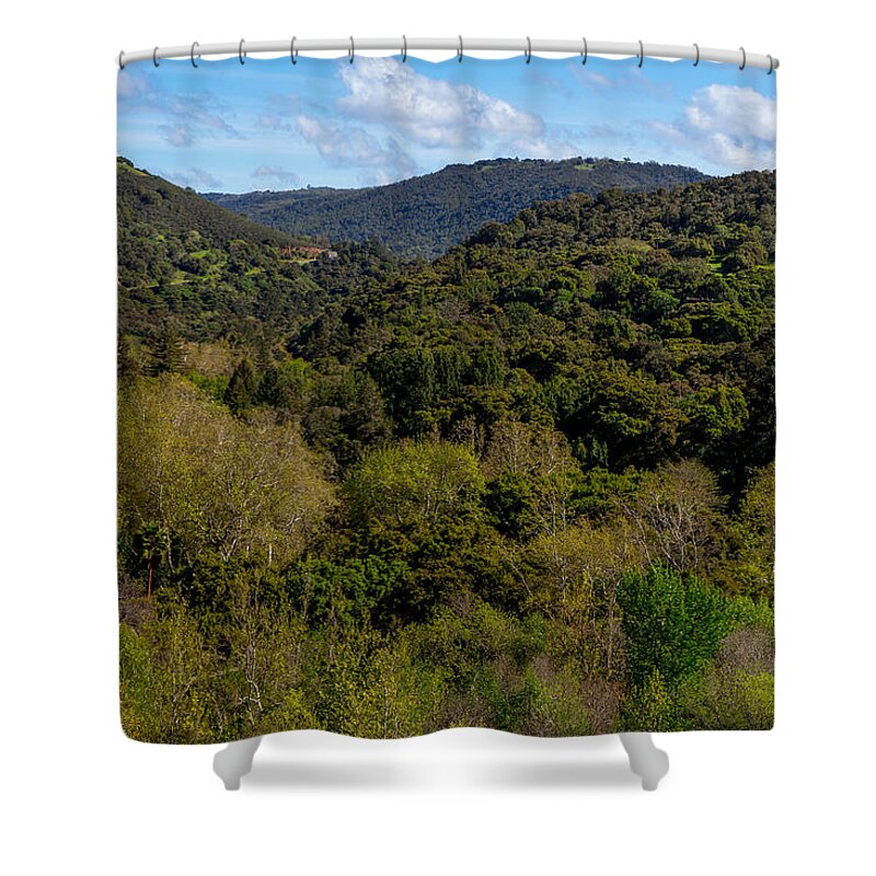 California Shower Curtain featuring the photograph Carmel Valley by Derek Dean