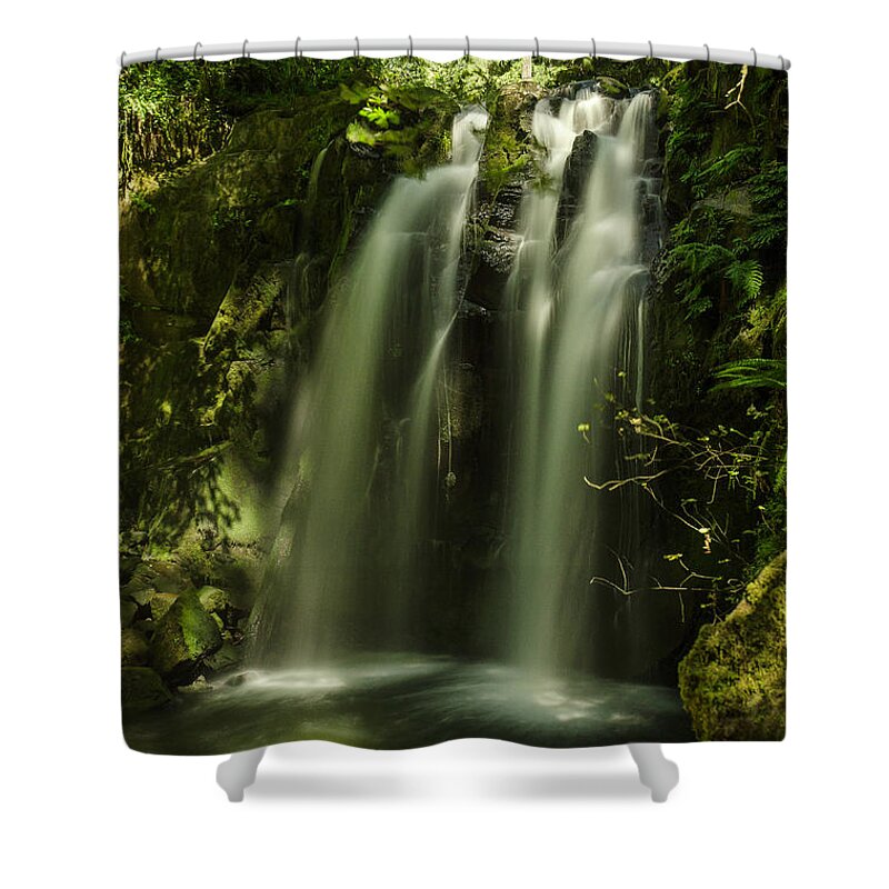 Tropical Shower Curtain featuring the photograph Cool Down #1 by Nick Boren