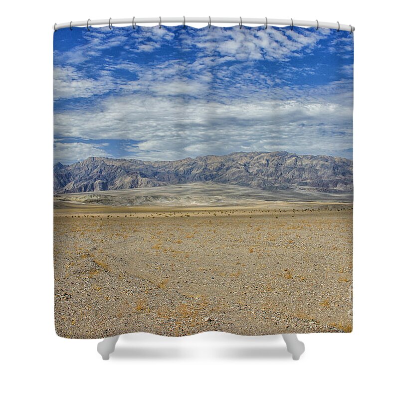 Desert Shower Curtain featuring the photograph Death Valley panorama by Patricia Hofmeester