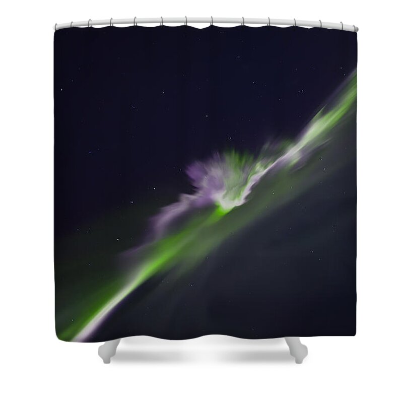 Alaska Shower Curtain featuring the photograph Dimension #1 by Ed Boudreau