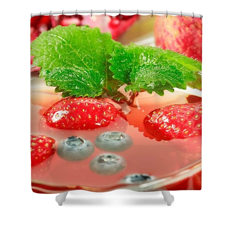 Drink Shower Curtain featuring the photograph Drink #1 by Mariel Mcmeeking