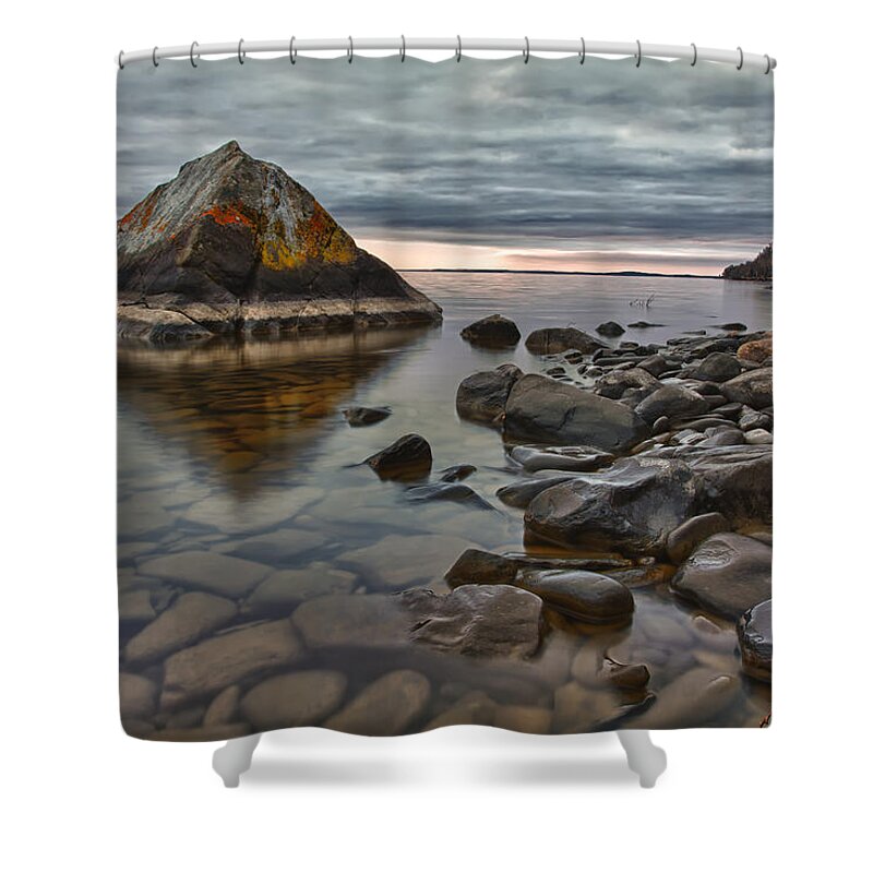 Fort William Shower Curtain featuring the photograph Fallen #1 by Jakub Sisak