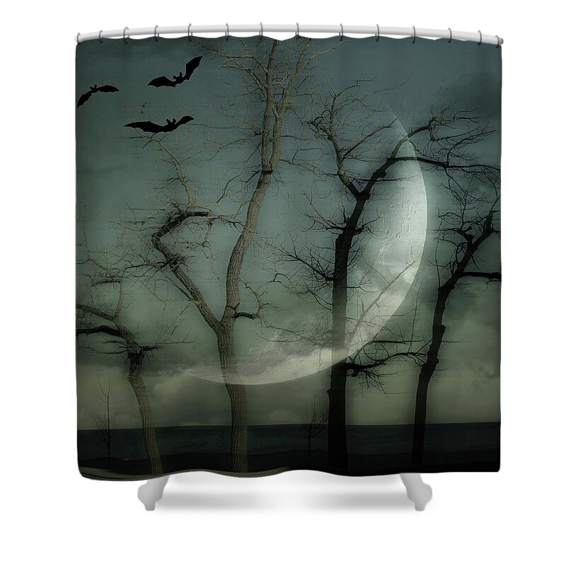Halloween Shower Curtain featuring the photograph Halloween by Jackson Pearson