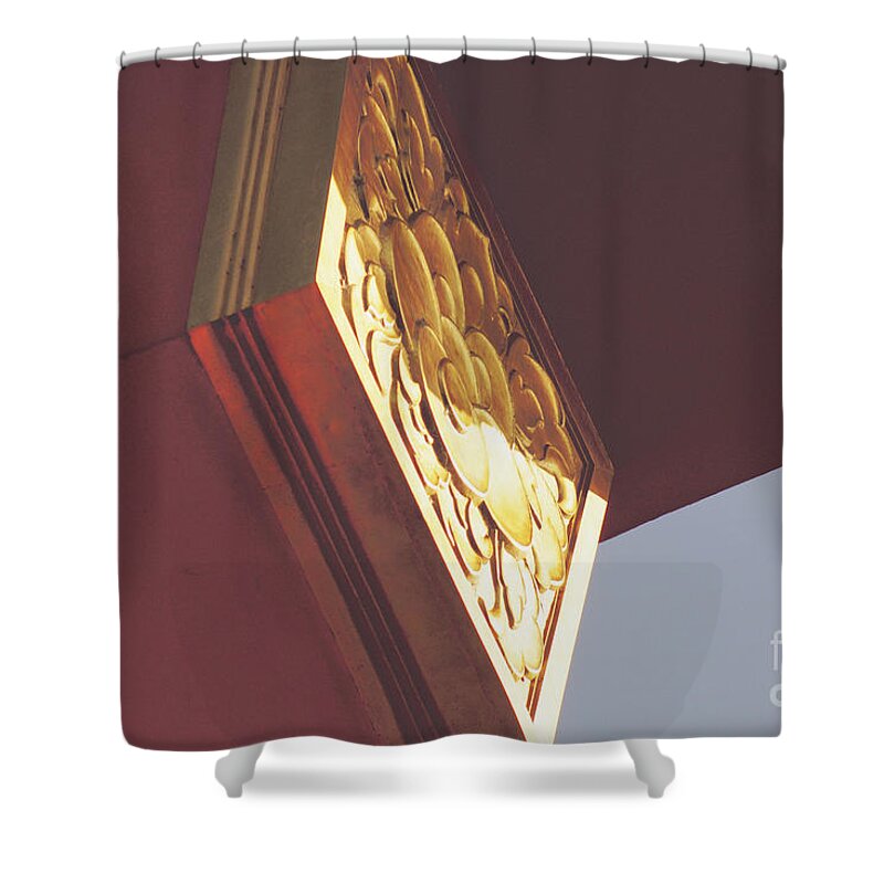 Heian Shower Curtain featuring the photograph Heian Torii V #1 by Cassandra Buckley