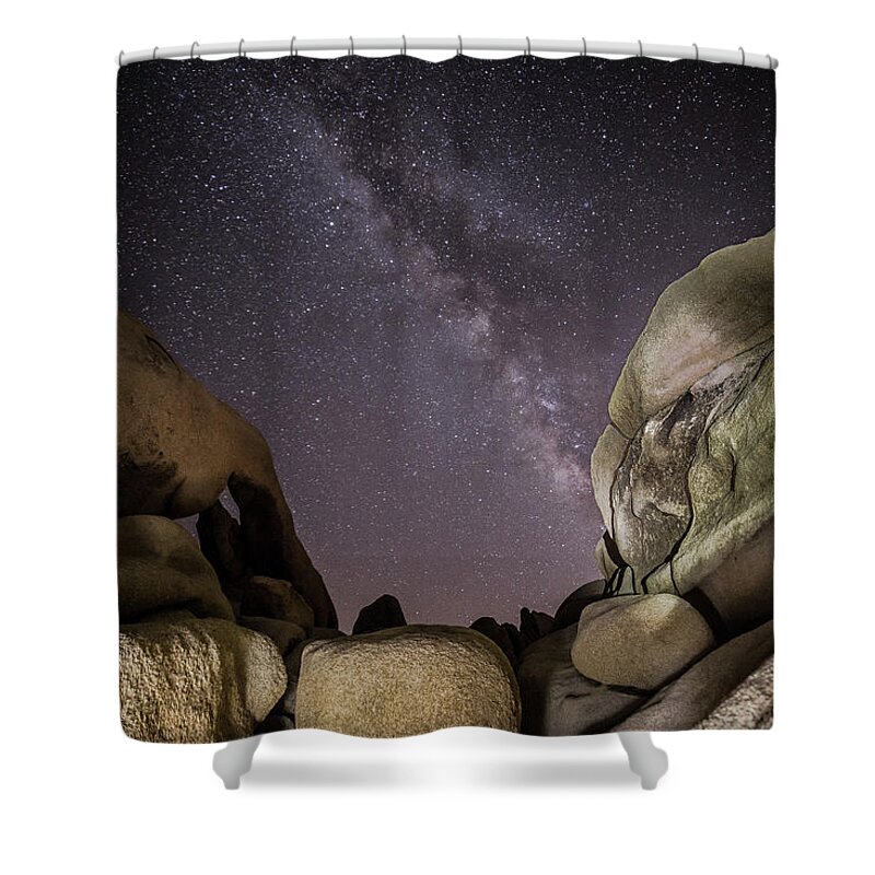Astrophotography Shower Curtain featuring the photograph Illuminati V by Ryan Weddle