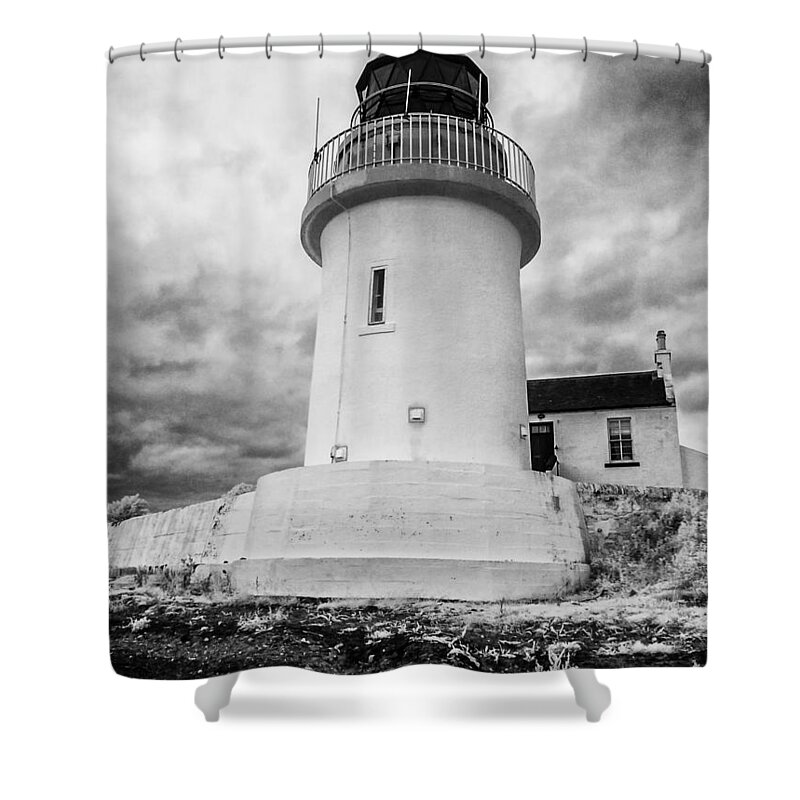 Ardgour Shower Curtain featuring the photograph Lighthouse at Ardgour #1 by John Paul Cullen