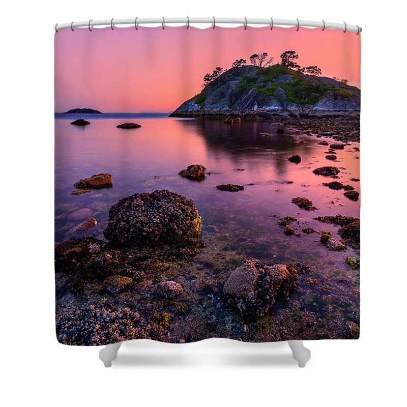 Ocean Shower Curtain featuring the photograph Low Tide #1 by John Poon