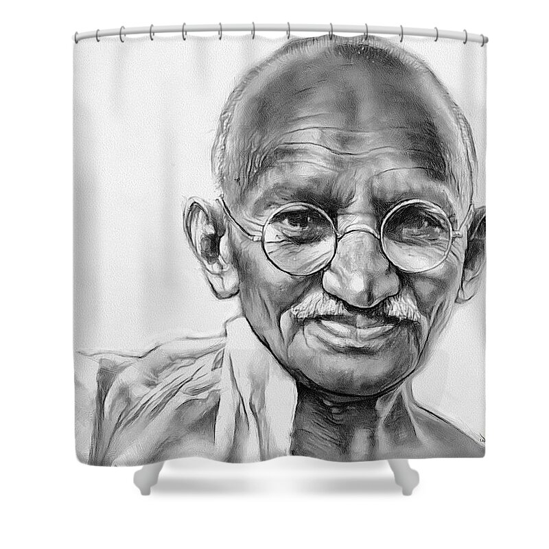 Mahatma Gandhi Portrait- Woven Carpet