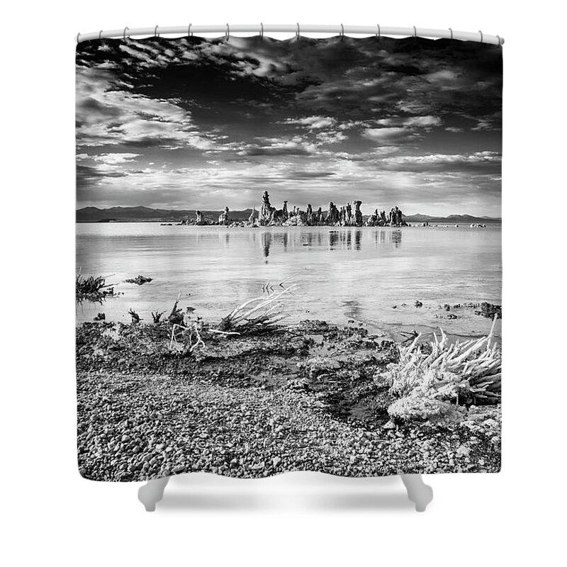 Mono Lake Shower Curtain featuring the photograph Mono Lake #1 by Olivier Steiner