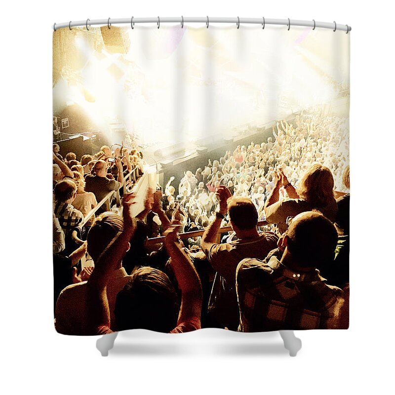 Music Shower Curtain featuring the photograph Music #2 by Andre Brands