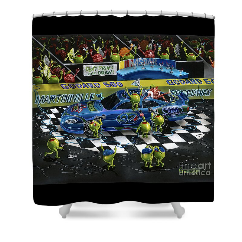 Finish Line Shower Curtains