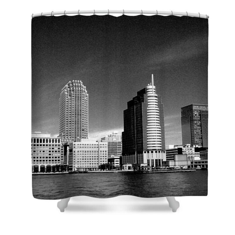  New York City Shower Curtain featuring the photograph New York City #1 by Julie Lueders 