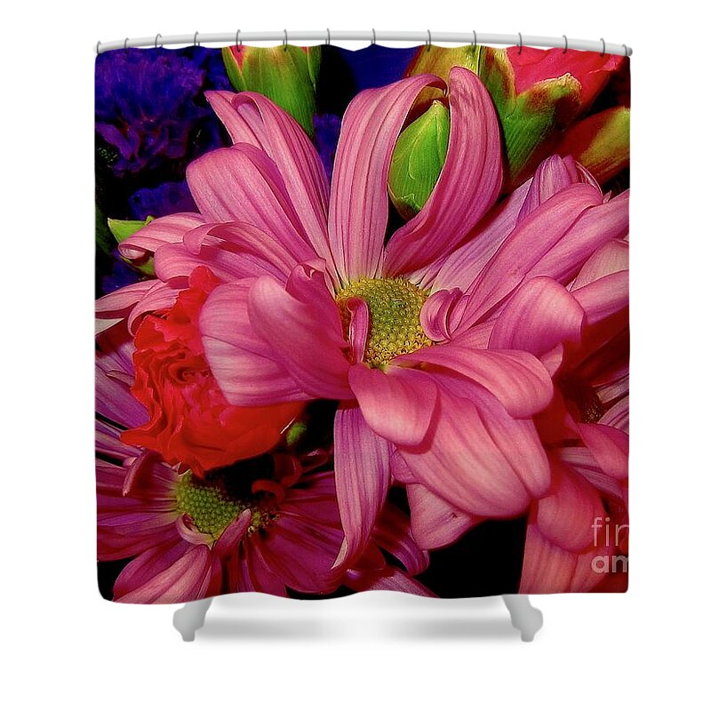 Floral Shower Curtain featuring the photograph Oh, What A Beautiful Morning #1 by Elizabeth Tillar