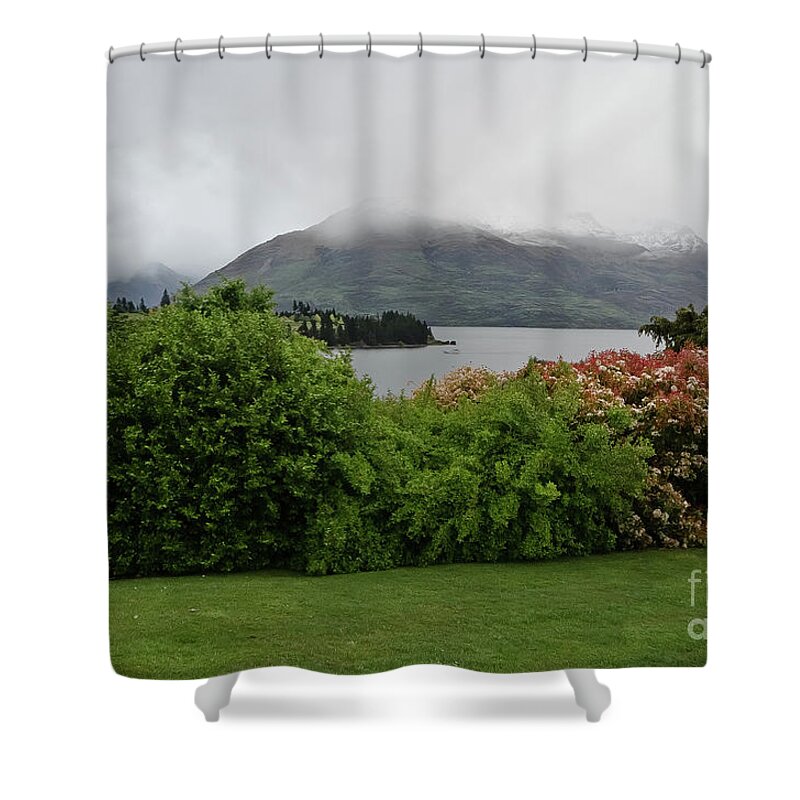  Queenstown Shower Curtain featuring the photograph Queenstown, New Zealand #3 by Yurix Sardinelly