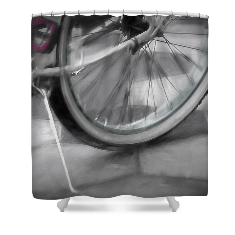 Ride With Me Shower Curtain featuring the photograph Ride With Me #2 by Carolyn Marshall