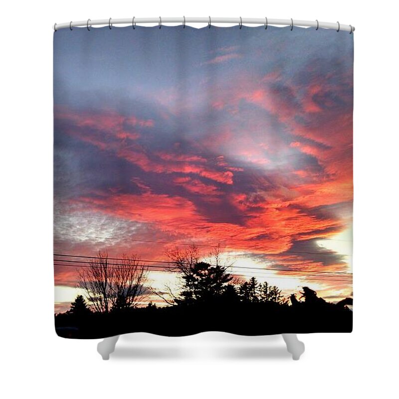 Sunset Shower Curtain featuring the photograph Salvation #2 by Amanda Johnson