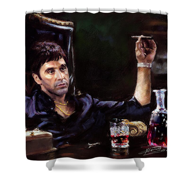 Scarface Shower Curtains