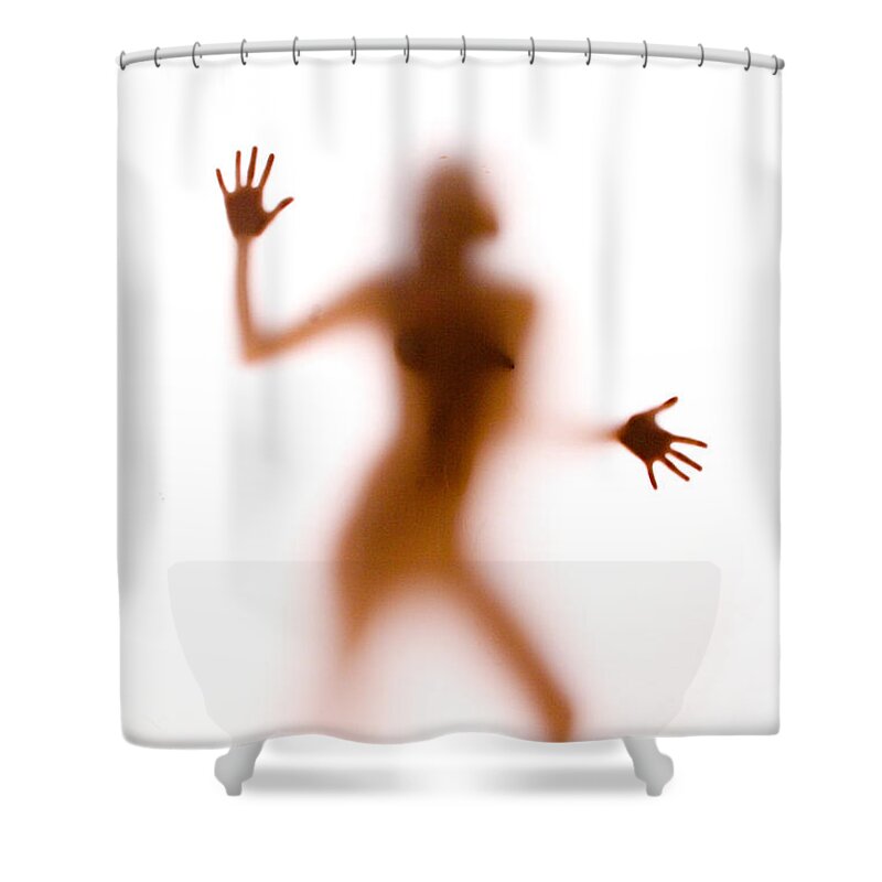 Silhouette Shower Curtain featuring the photograph Silhouette 14 by Michael Fryd