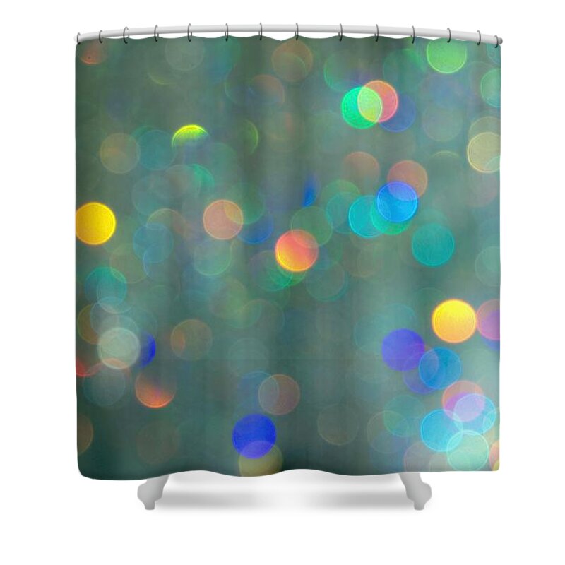 Crystal Shower Curtain featuring the photograph Sparkle #2 by Kathy Bassett