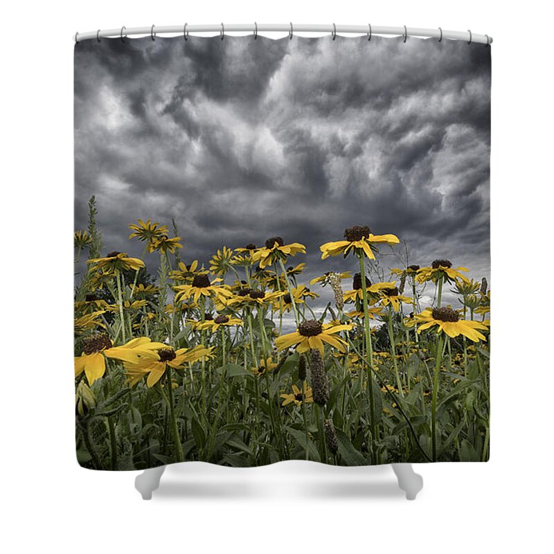 Maryland Shower Curtain featuring the photograph Summer Storm #1 by Robert Fawcett