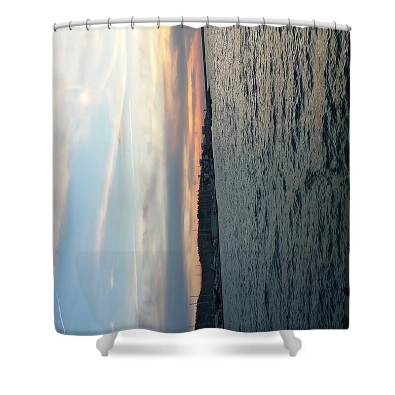  Shower Curtain featuring the photograph Sunset #1 by Zachary Lowery