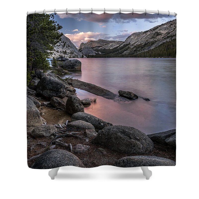 Lake Shower Curtain featuring the photograph Tenaya Lake #1 by Cat Connor