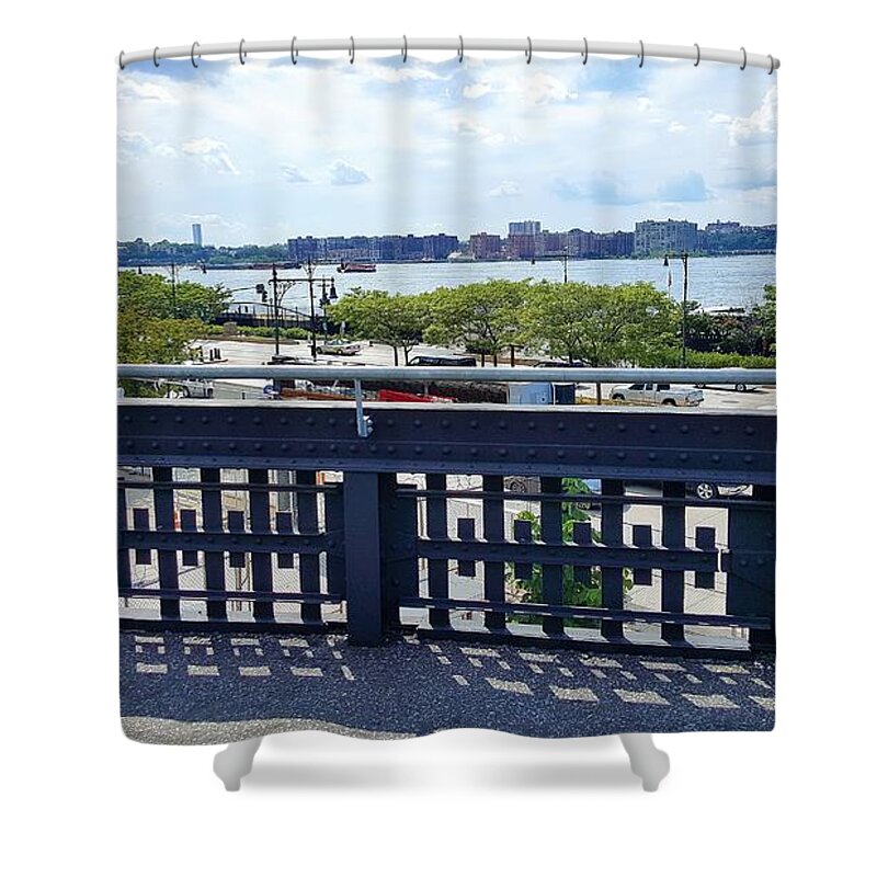 The High Line Shower Curtain featuring the photograph The High Line 197 #1 by Rob Hans