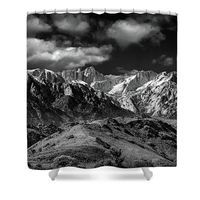 Landscape Shower Curtain featuring the photograph The Majestic Sierras #1 by Bruce Bonnett