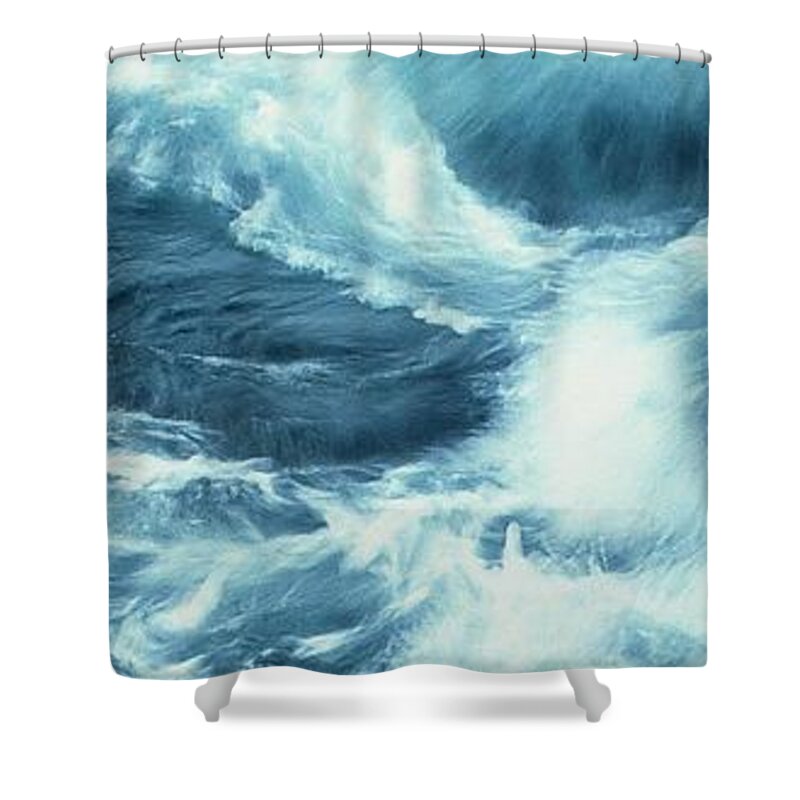Sea Shower Curtain featuring the photograph Untitled #1 by Richard Stanford