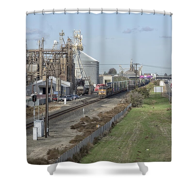 A.l. Gilbert Co. Shower Curtain featuring the photograph Up7473 #4 by Jim Thompson