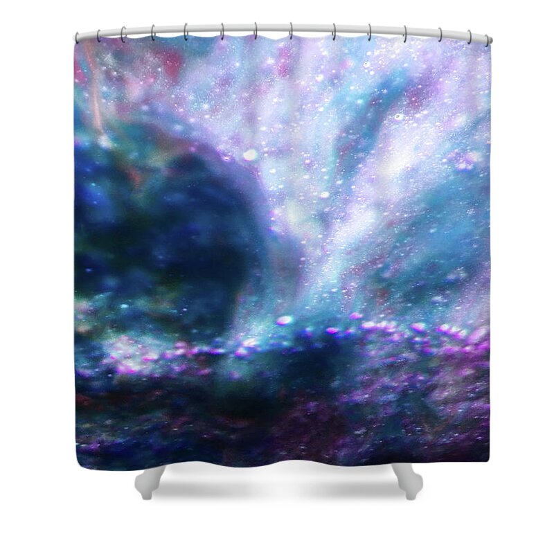 Cloud Shower Curtain featuring the photograph View 3 by Margaret Denny