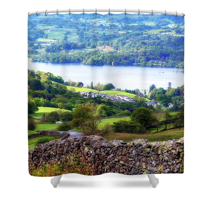 Windermere Shower Curtain featuring the photograph Windermere - Lake District by Joana Kruse