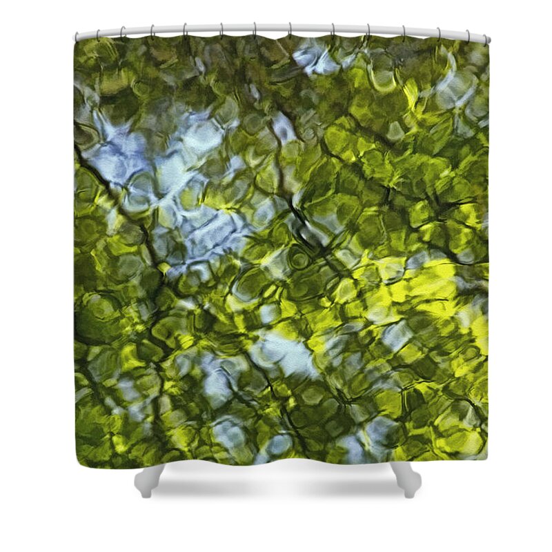 Water Shower Curtain featuring the photograph Witch Creek Ripples 1 #2 by Theo O'Connor