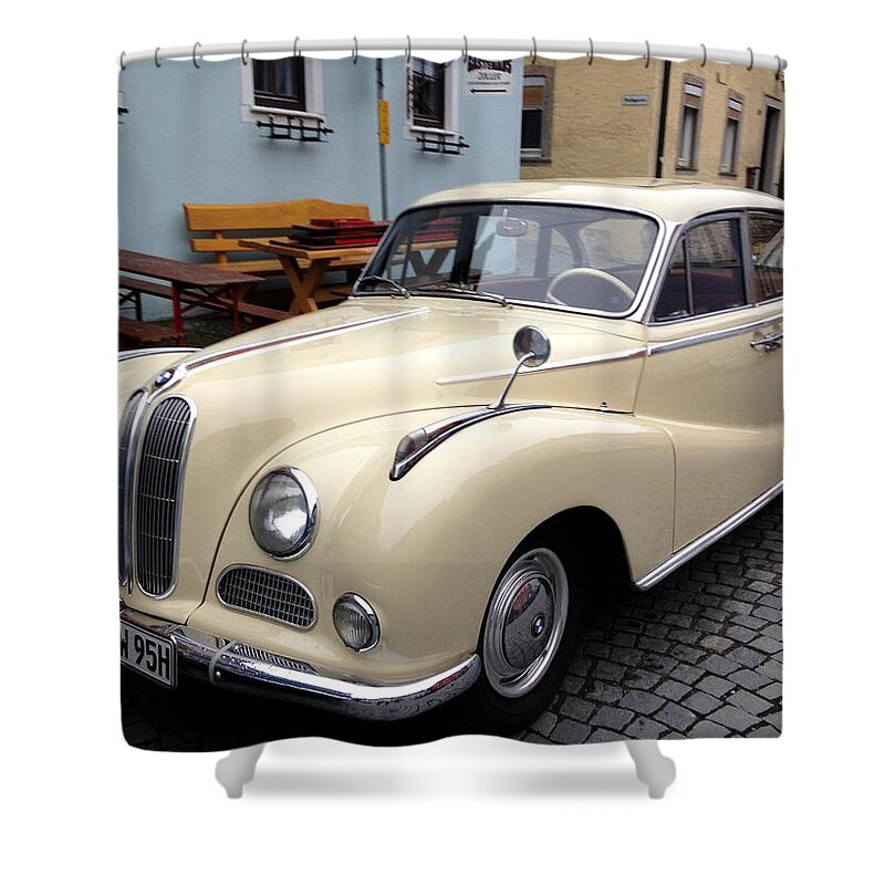 Bmw Shower Curtain featuring the photograph BMW #10 by Jackie Russo