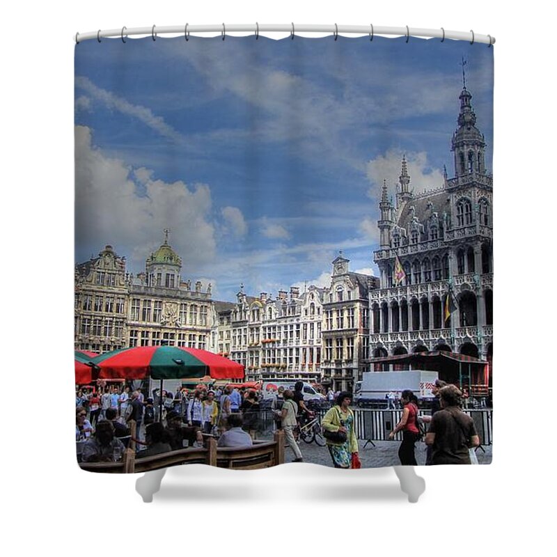 Brussels Belgium Shower Curtain featuring the photograph Brussels BELGIUM #10 by Paul James Bannerman