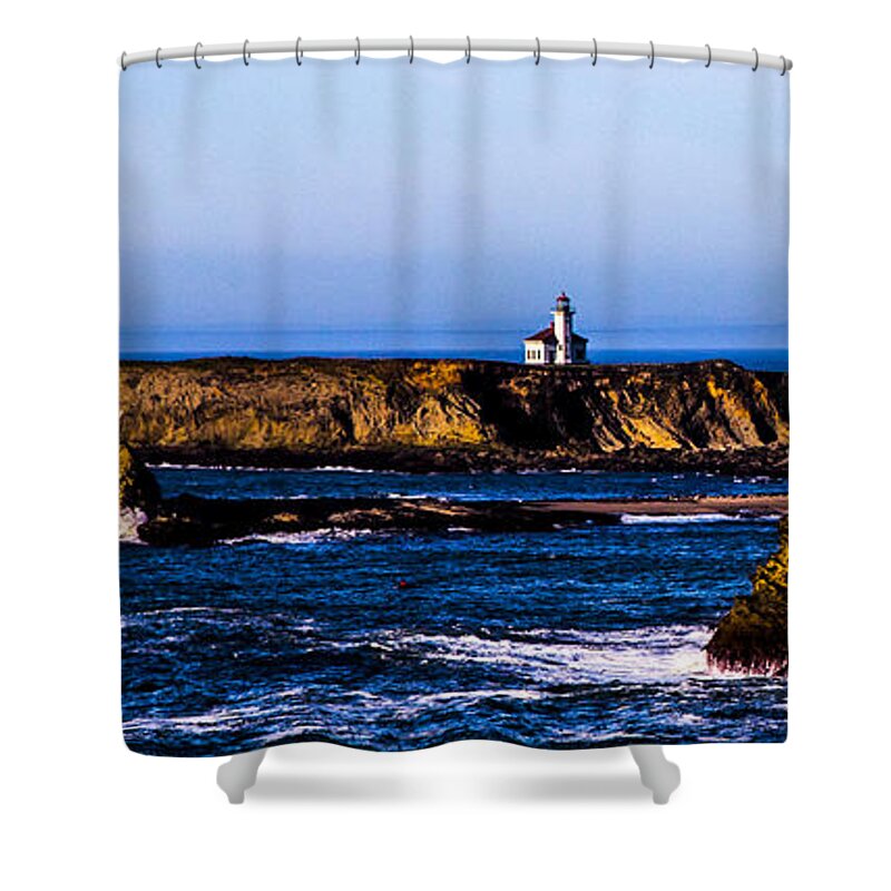  Shower Curtain featuring the photograph Sunset Bay Beach #11 by Angus HOOPER III