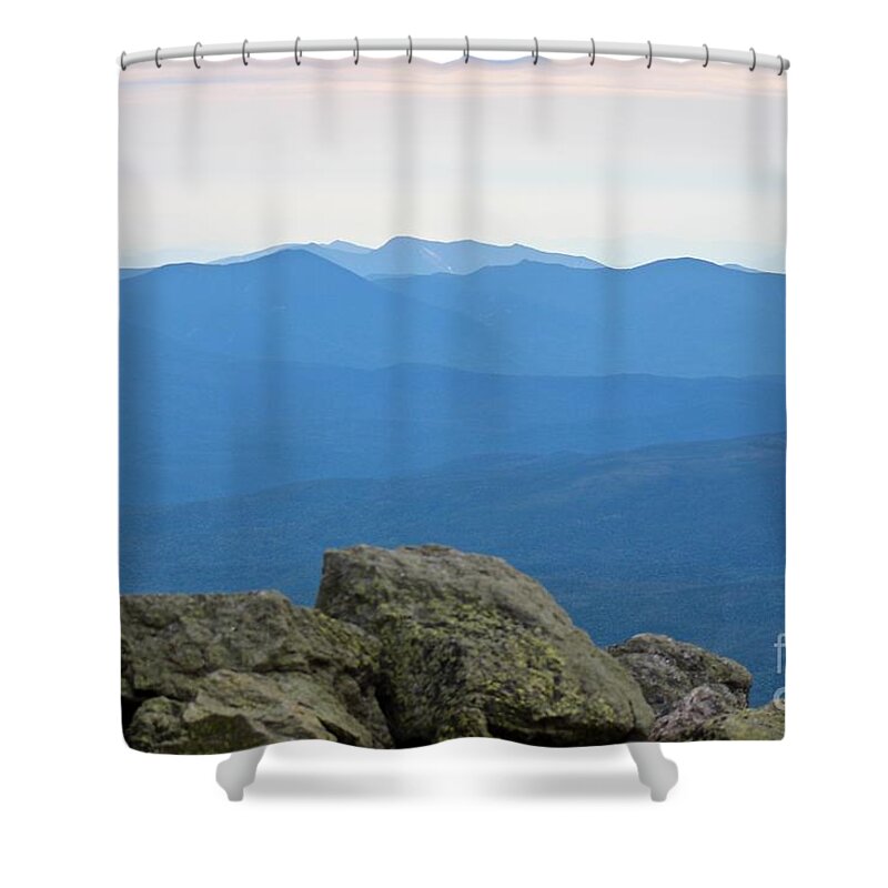Mt. Washington Shower Curtain featuring the photograph Mt. Washington by Deena Withycombe