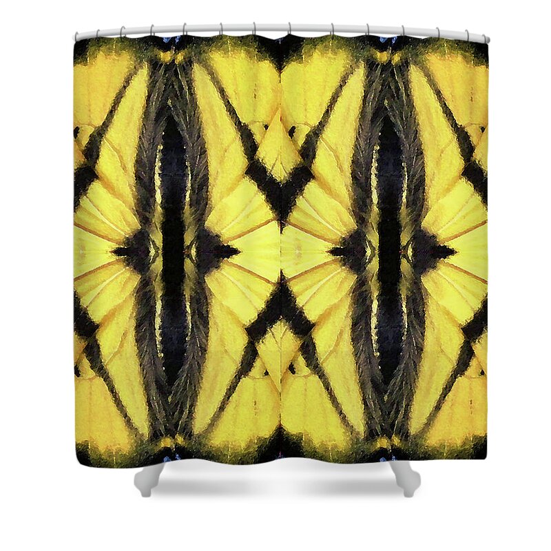 Abstract Shower Curtain featuring the photograph 124 by Timothy Bulone