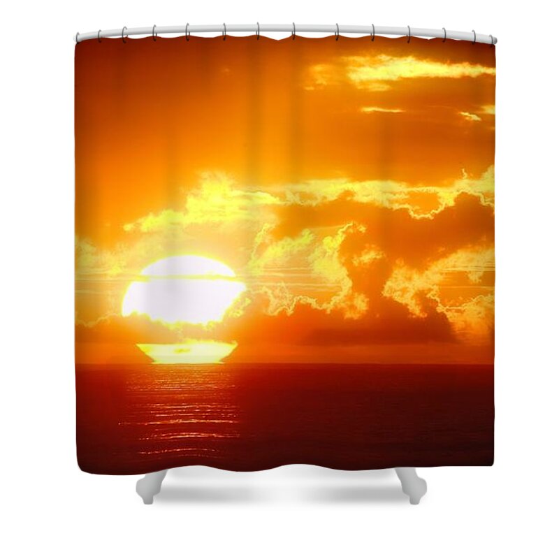 Sunset Shower Curtain featuring the photograph Sunset #127 by Jackie Russo
