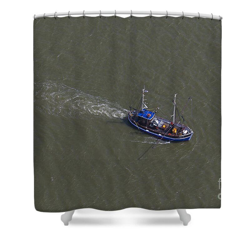 Shrimp Shower Curtain featuring the photograph 150403p217 by Arterra Picture Library