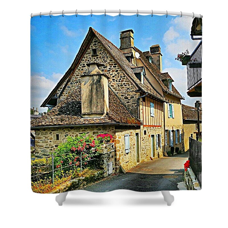 Old Shower Curtain featuring the photograph Rural Beauty by Hans Fotoboek